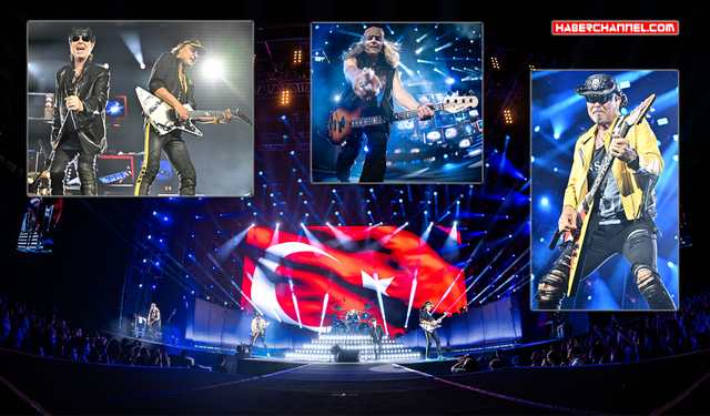 Scorpions 33 yıl sonra İstanbul'da aynı stadyumda tarihi yeniden yazdı!!!