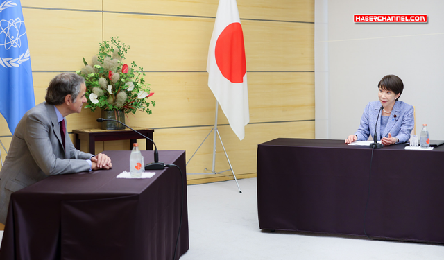 Japonya Başbakanı Takaichi, IAEA Başkanı Grossi ile görüştü