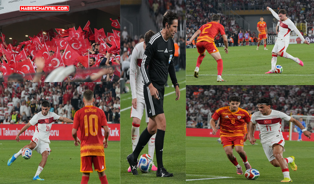 Dünya Kupası hazırlık maçı: Türkiye - Kuzey Makedonya: 4-0