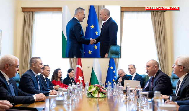 Bakan Hakan Fidan, Bulgaristan Başbakanı Rumen Radev tarafından kabul edildi
