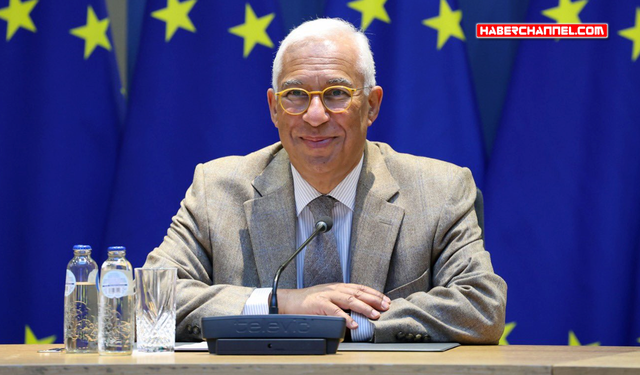 AB Konseyi Başkanı Antonio Costa: "Artık silahlar susmalı"