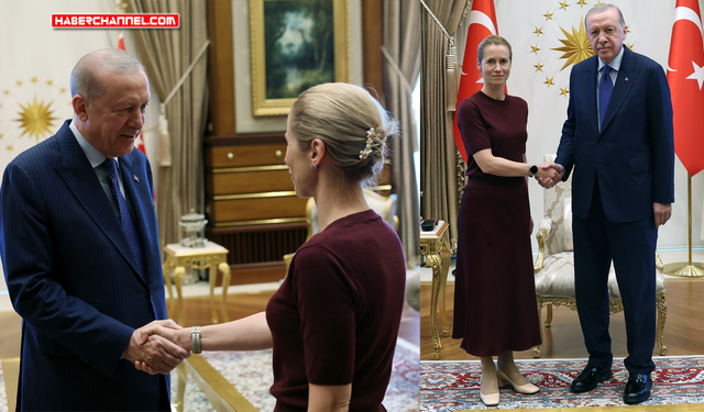 Cumhurbaşkanı Erdoğan, AB Yüksek Temsilcisi Kaja Kallas'ı kabul etti