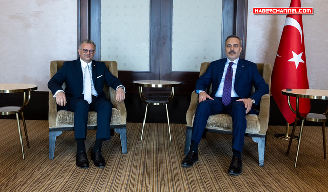 Bakan Fidan, ABD Başkanı’nın Arap ve Afrika İşlerinden Sorumlu Kıdemli Danışmanı Boulos'u kabul etti