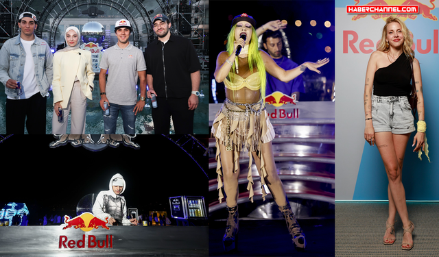 Red Bull yeni ürünlerini Hande Yener’in sahne aldığı gecede tanıttı