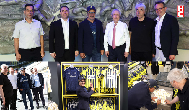 Fenerbahçe Başkanı Aziz Yıldırım, Chobani Kurucusu ve CEO’su Hamdi Ulukaya’yı ağırladı