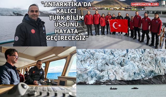 Bakan Mehmet Fatih Kacır, 6'ncı Ulusal Arktik Bilim Seferi'ne katıldı