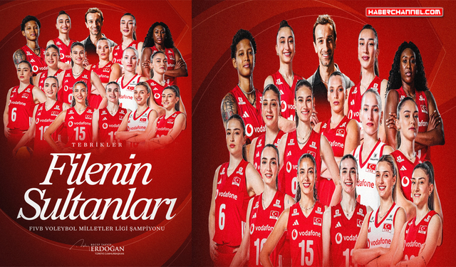 Cumhurbaşkanı Erdoğan, A Milli Kadın Voleybol Takımı'nı tebrik etti