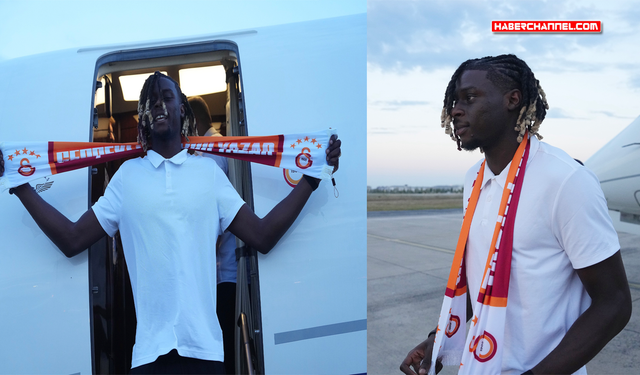 Ugochukwu, Galatasaray için İstanbul'da