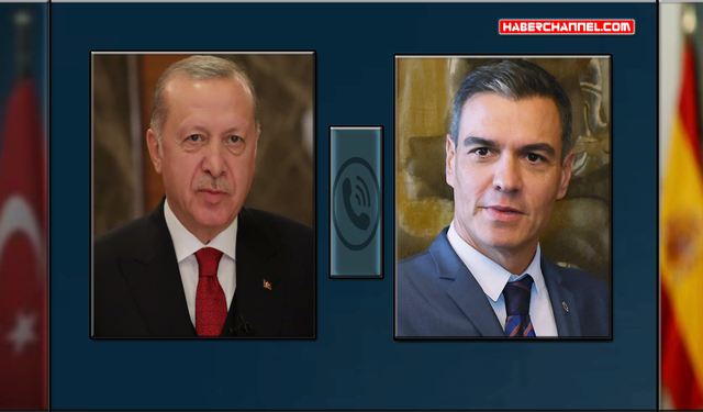 Cumhurbaşkanı Erdoğan, İspanya Hükümet Başkanı Pedro Sánchez ile görüştü