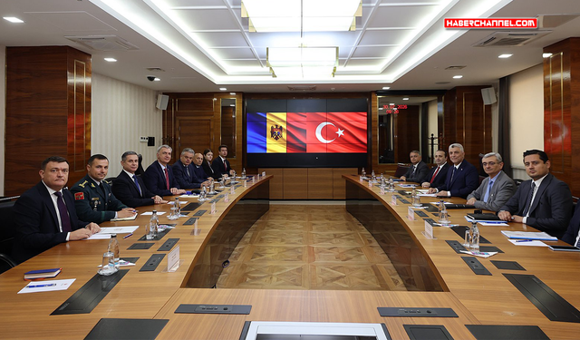 Ticaret Bakanı Ömer Bolat, Moldova heyetiyle bir araya geldi