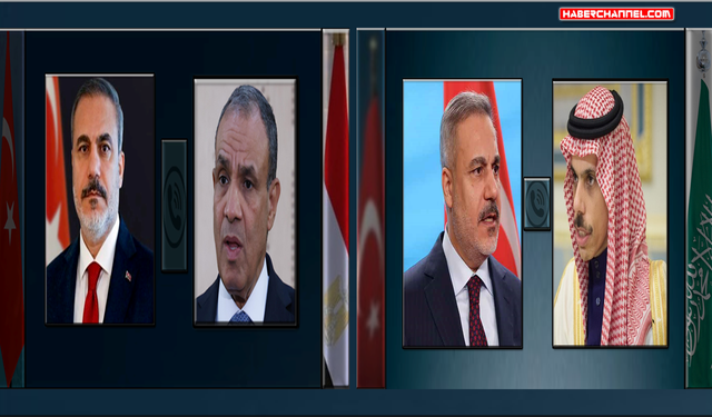 Bakan Hakan Fidan, Mısırlı ve Suudi Arabistanlı mevkidaşlarıyla görüştü