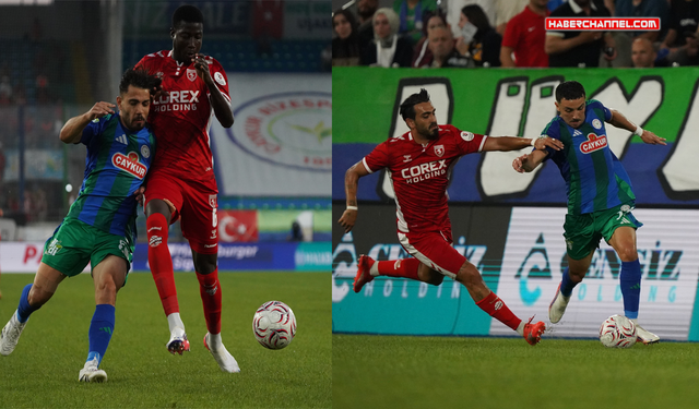 Süper Lig: Çaykur Rizespor- Samsunspor: 0-2
