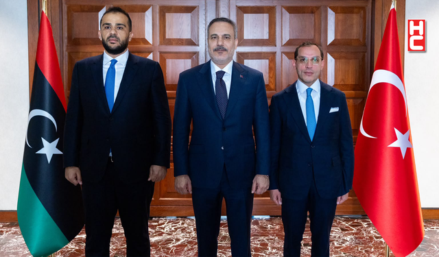 Bakan Fidan, Libya Savunma Bakan Vekili Zubi ile görüştü