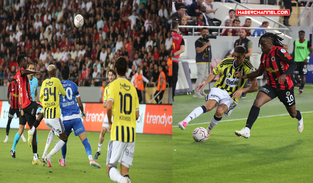 Gençlerbirliği, sahasında Fenerbahçe'yi 2-1 mağlup etti
