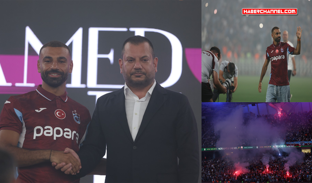 Trabzonspor'da Mohamed Salah’a büyük imza töreni