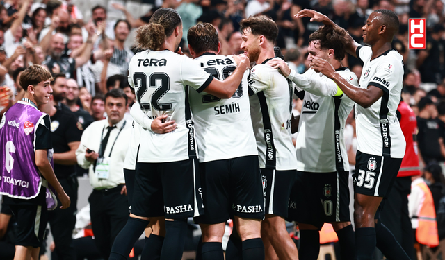 Beşiktaş, sahasında Arca Çorum FK’yı 6-2 mağlup etti