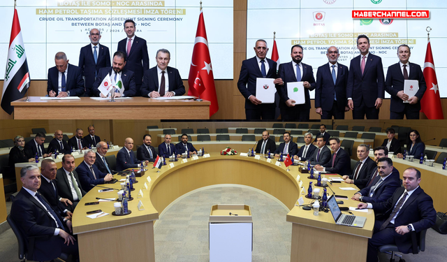 Bakan Alparslan Bayraktar, Irak Petrol Bakanı Basim Hüdeyir ile görüştü