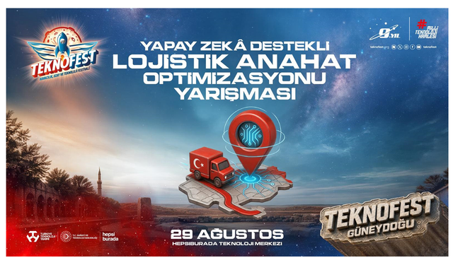 'Yapay Zeka Destekli Lojistik Anahat Optimizasyonu Yarışması’nda 512 takımdan 10’u finalde