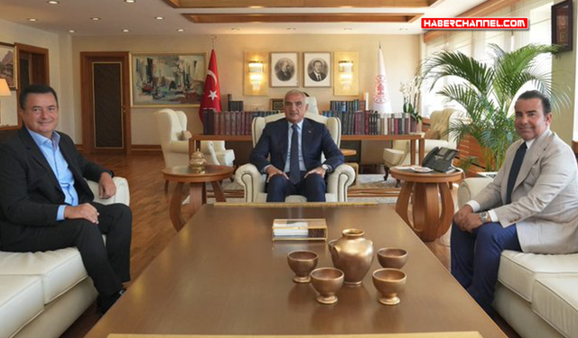 Bakan Mehmet Nuri Ersoy, Acun Ilıcalı'yı kabul etti