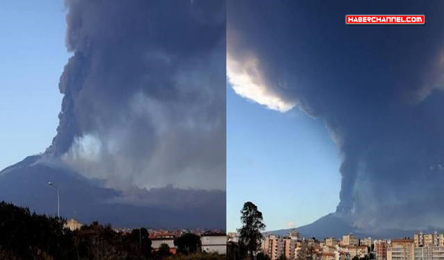 Etna Yanardağı kül püskürttü
