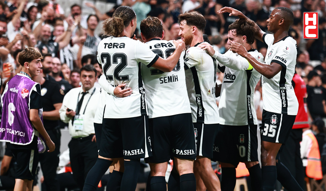 Beşiktaş sahasında Kauno Zalgiris’i 3-0 mağlup etti