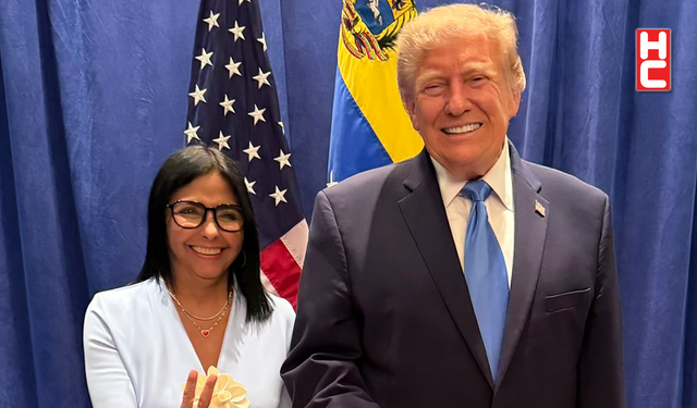 ABD Başkanı Trump, Venezuela Geçici Devlet Başkanı Delcy Rodríguez ile görüştü