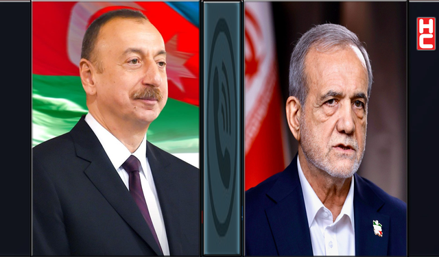 Azerbaycan Cumhurbaşkanı Aliyev, İran Cumhurbaşkanı Pezeşkiyan ile görüştü