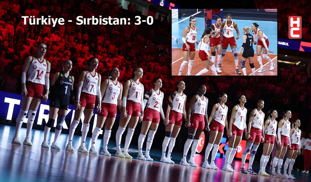 A Milli Kadın Voleybol Takımı, Avrupa Şampiyonası'nda finale yükseldi