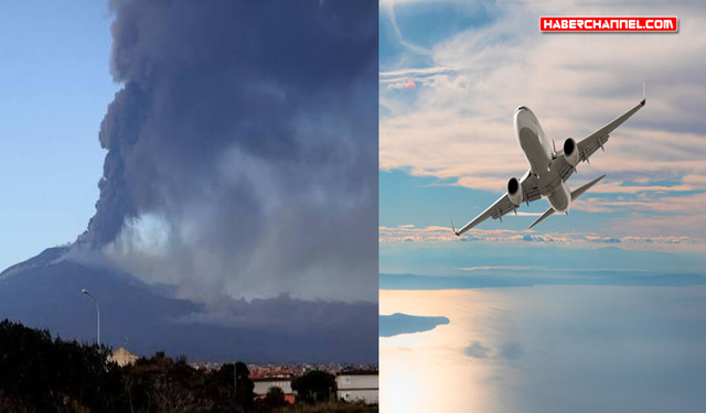 Etna Yanardağı'nın kül püskürtmesi nedeniyle Katanya Havalimanı uçuşlara kapatıldı