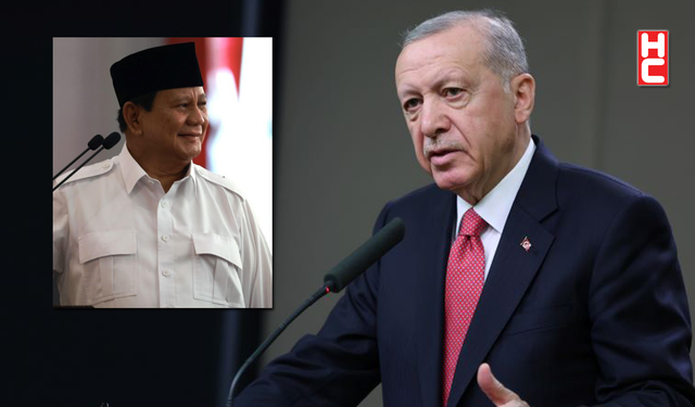 Cumhurbaşkanı Erdoğan, Endonezya Cumhurbaşkanı Prabowo Subianto ile görüştü