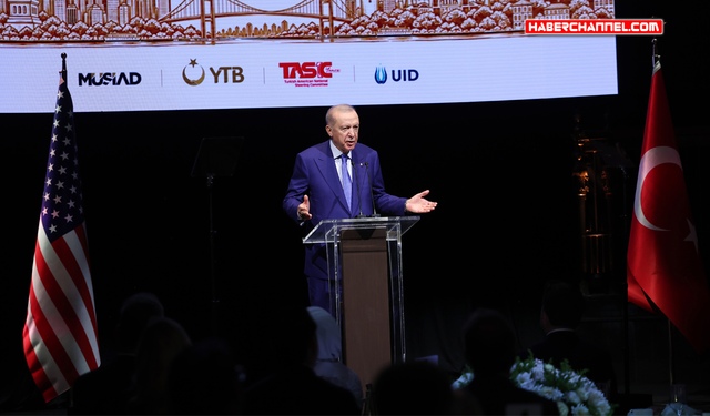 Cumhurbaşkanı Erdoğan, Türk ve Kardeş Toplulukları Buluşması'nda konuştu