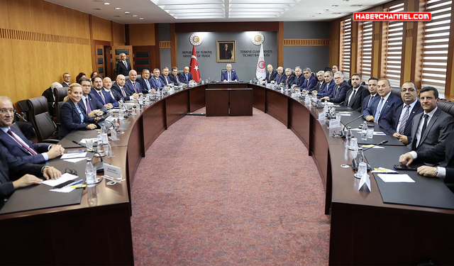 Ticaret Bakanı Ömer Bolat, TİM heyetini kabul etti