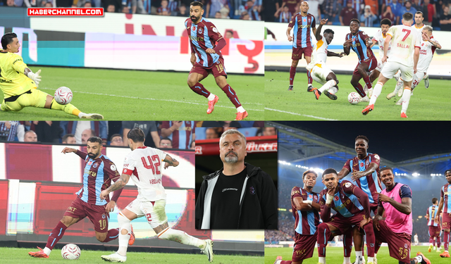 Süper Lig: Trabzonspor - Galatasaray: 4-0