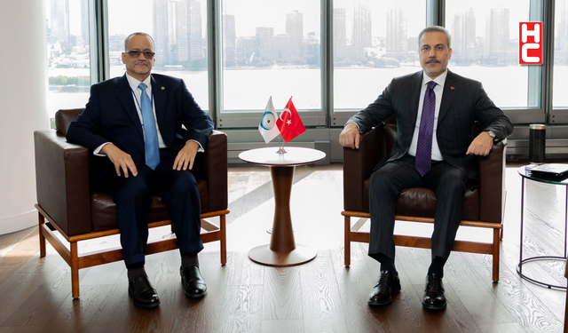 Bakan Fidan, İİT Genel Sekreteri Ahmed ile New York'ta bir araya geldi