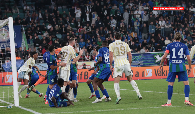 Süper Lig: Çaykur Rizespor - Fenerbahçe: 0-3