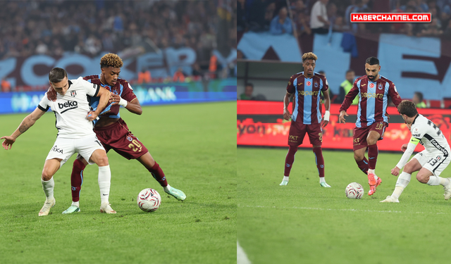 Süper Lig: Trabzonspor - Beşiktaş: 2-0