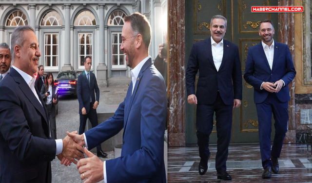 Bakan Hakan Fidan, Belçikalı mevkidaşı Maxime Prevot ile görüştü