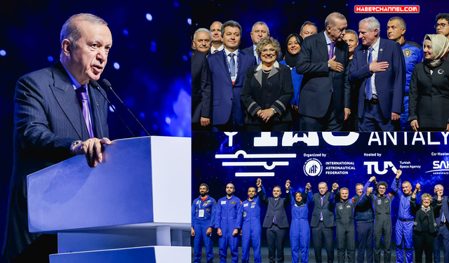 Cumhurbaşkanı Erdoğan: "Ay uzay aracının üretimini tamamladık"