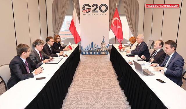 Bakan Ömer Bolat, Polonyalı mevkidaşı Andrzej Domański ile görüştü
