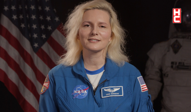 NASA astronotu Deniz Burnham: "Uzaydan hemşehrilerime el sallayacağım"