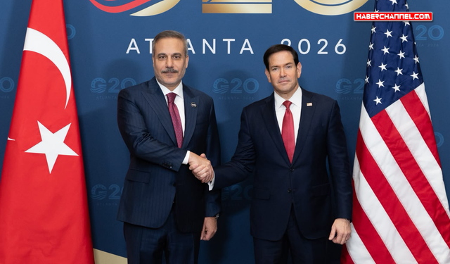 Bakan Hakan Fidan, Atlanta'da ABD'li mevkidaşı Marco Rubio ile görüştü
