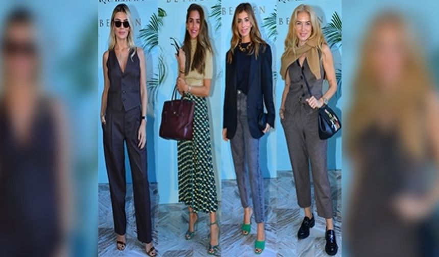 Modaseverleri buluşturan şık davet: "Beymen'den Aquazzura SS22"