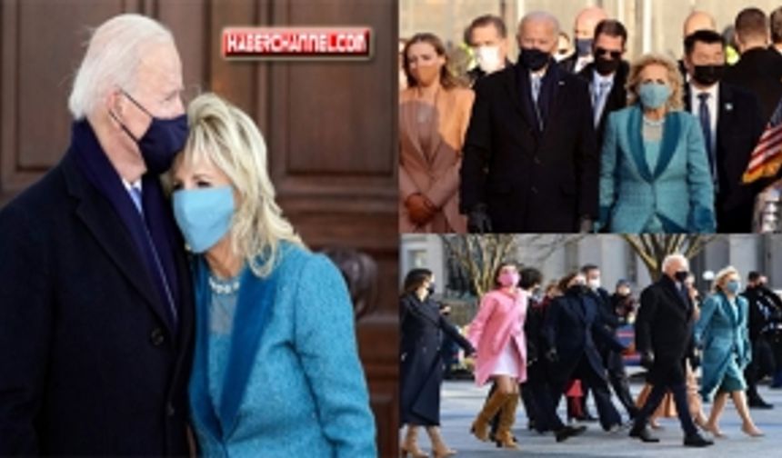 ABD Başkanı Joe Biden ve eşi Jill Biden Beyaz Saray’da