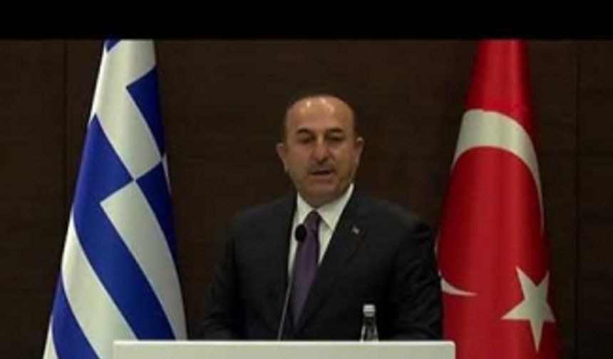 ÇAVUŞOĞLU, "DOĞU AKDENİZ'DE TÜRKİYE DIŞLANARAK BİR YERE VARILAMAZ"