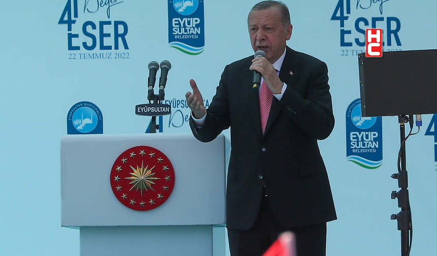 Cumhurbaşkanı Erdoğan: "İmzalarla birlikte dünyaya müjdeyi vereceğiz"