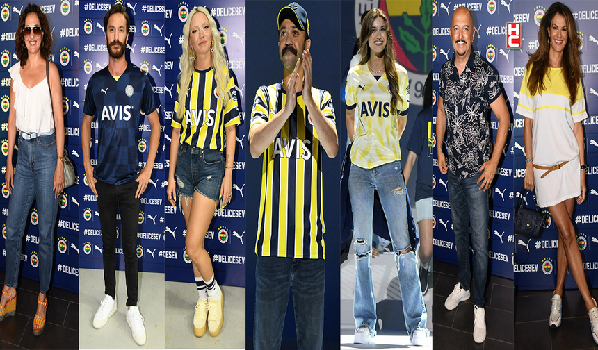 Ünlüleri buluşturan görkemli lansman: Fenerbahçe & Puma