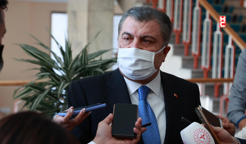 Sağlık Bakanı Koca: "Covid-19 vakaları günlük 10 binlere indi"
