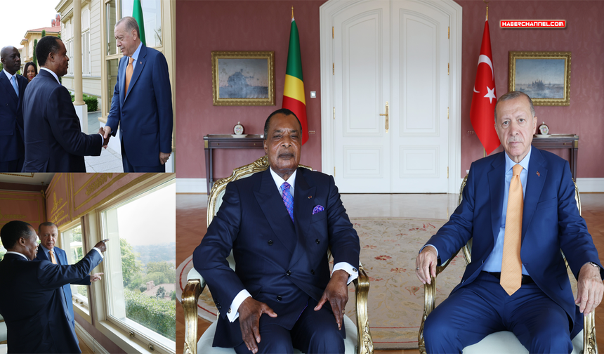 Cumhurbaşkanı Erdoğan, Kongo Cumhuriyeti cumhurbaşkanıyla görüştü