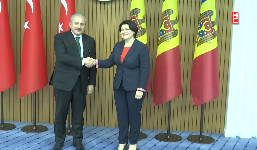 TBMM Başkanı Şentop, Moldova Başbakanı Gavrilita ile görüştü