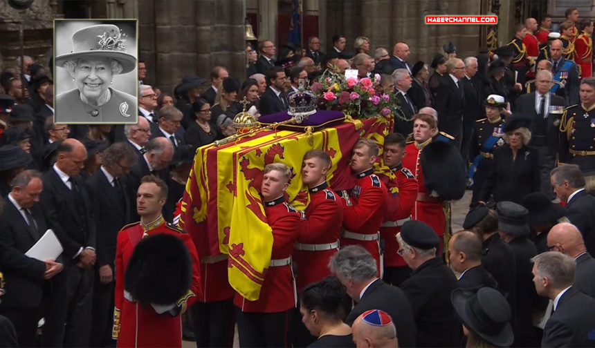 Kraliçe 2. Elizabeth için Westminster Abbey’de cenaze töreni düzenlendi